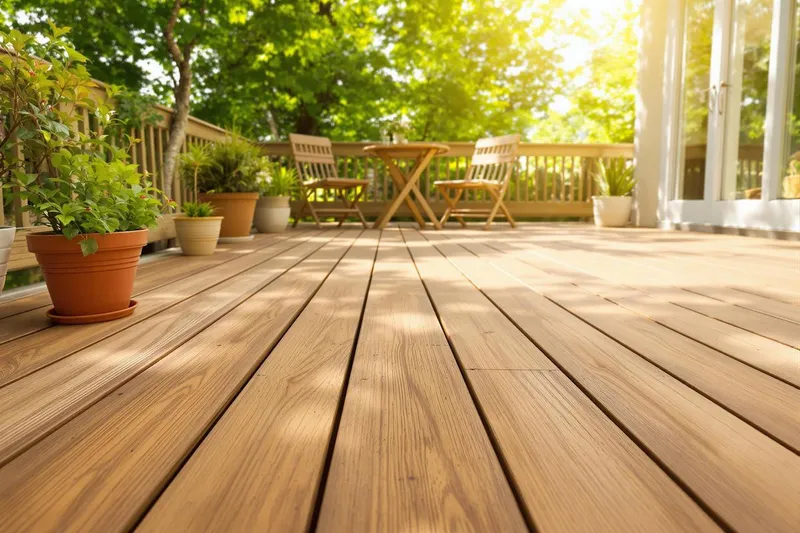 Adieu définitif aux taches sur votre terrasse en bois grâce à cette astuce économique révolutionnaire