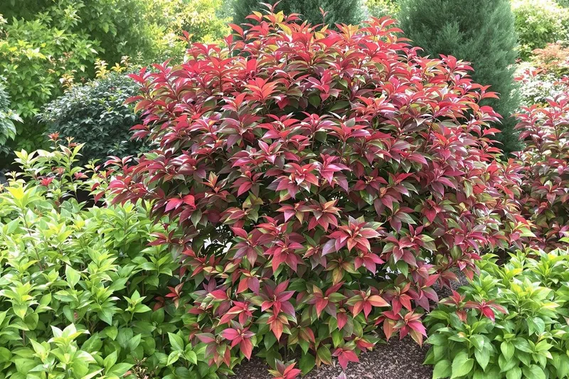 Adoptez le photinia : une alternative élégante au bambou pour un jardin sans tracas