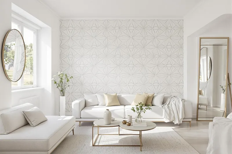 Comment agrandir visuellement une pièce avec du papier peint ?