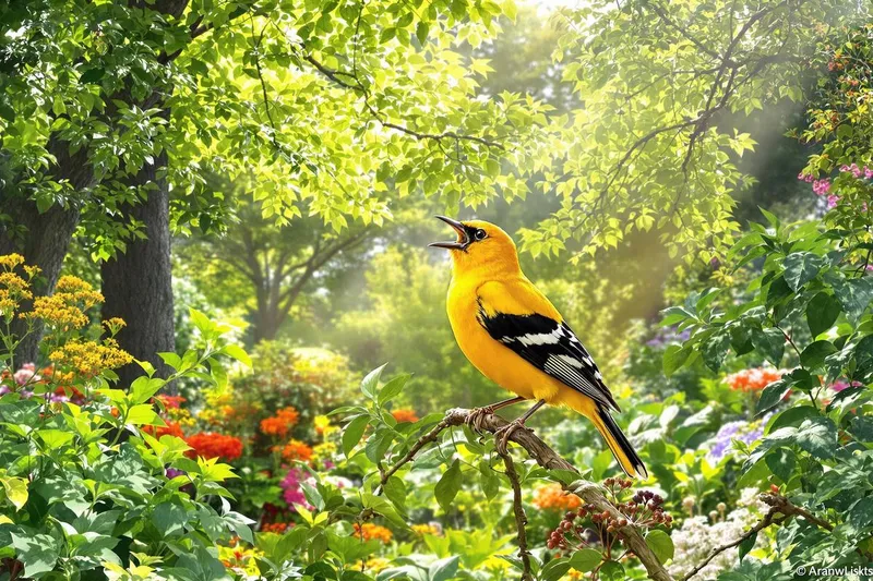 Attirez le magnifique Loriot d'Europe dans votre jardin ce printemps : Les astuces essentielles