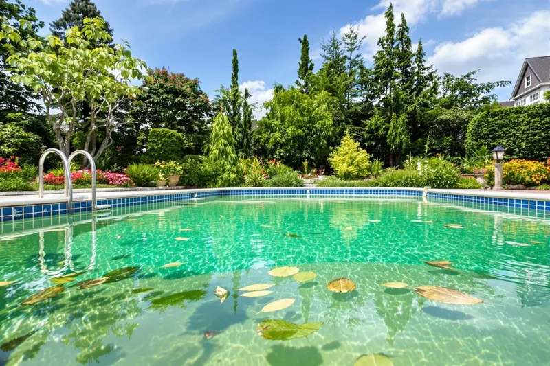 Bicarbonate produit miracle contre l'eau verte de piscine