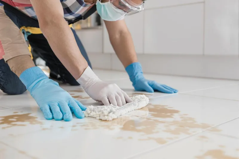 Combien de temps laisser agir l'acide chlorhydrique sur carrelage