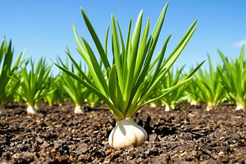 Combien de temps pour faire pousser de l'ail?