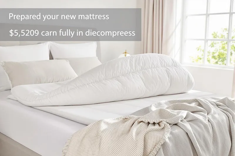 Combien de temps pour qu'un matelas reprend sa forme