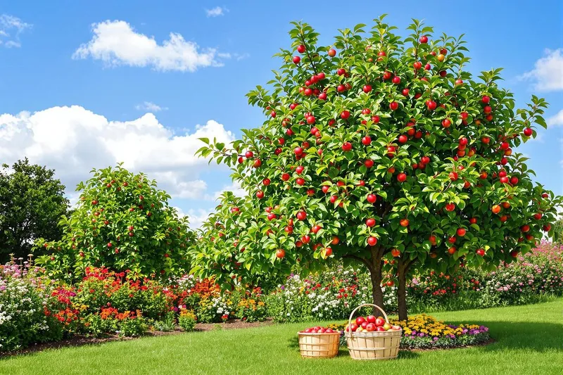 Combien de temps pour qu'un pommier donne des pommes