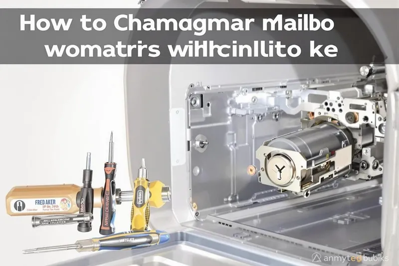 Comment changer barillet boîte aux lettres sans clé