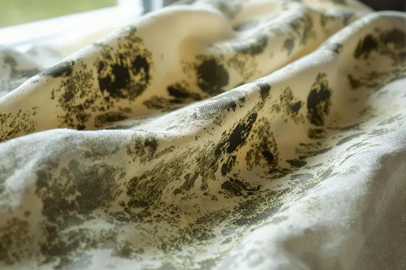 Comment enlever des taches de moisissure sur un tissu ?