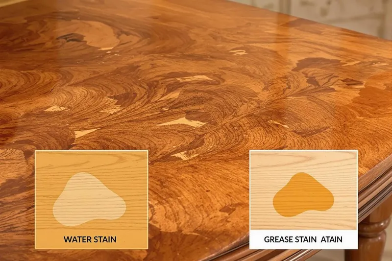 Comment enlever des taches sur un meuble en bois ciré ?