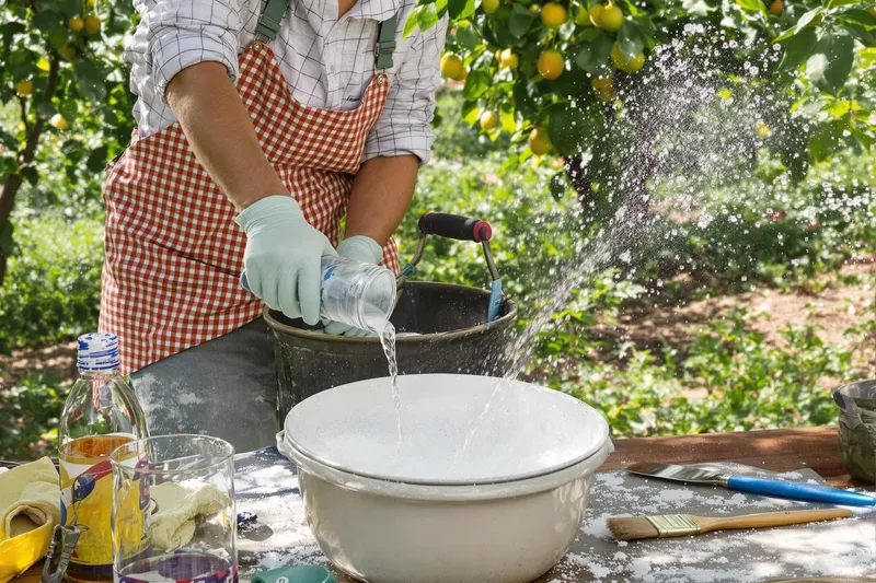 Fabriquez facilement votre chaux arboricole