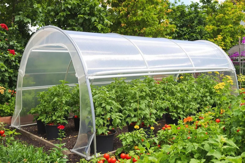 Construire un toit pour protéger vos tomates