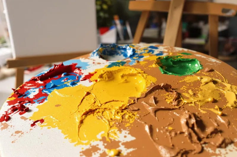 Comment faire du marrons avec de la peinture