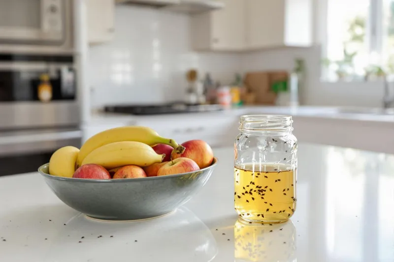 Comment faire partir des moucherons dans une cuisine