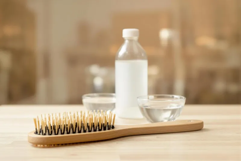 Comment nettoyer sa brosse à cheveux sans bicarbonate
