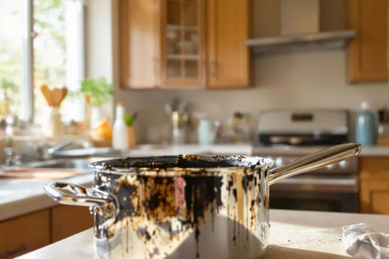 Comment nettoyer une casserole brûlée vinaigre blanc