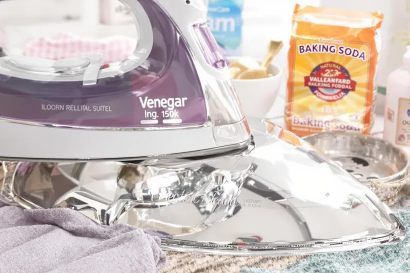 Comment nettoyer une semelle de fer à repasser brûlé