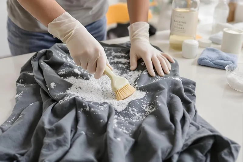 Comment retirer des taches de moisissure sur du tissu ?