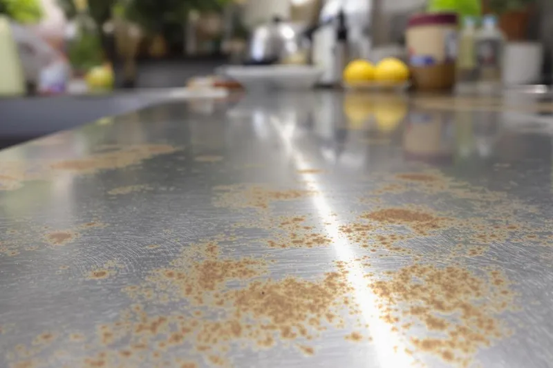 Comment retirer des taches de rouille sur de l'inox
