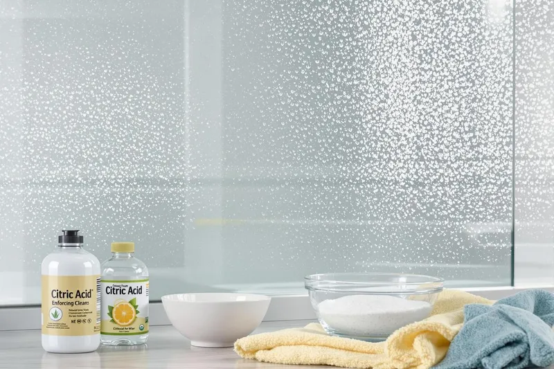 Comment transformer vos vitres de douche en une surface éclatante sans effort avec un produit naturel ?