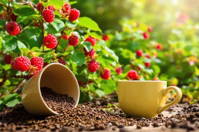 Comment une simple tasse transforme vos framboisiers de façon spectaculaire ?