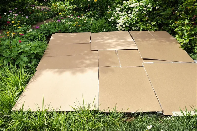 Comment utiliser du carton pour éliminer les ronces efficacement ?