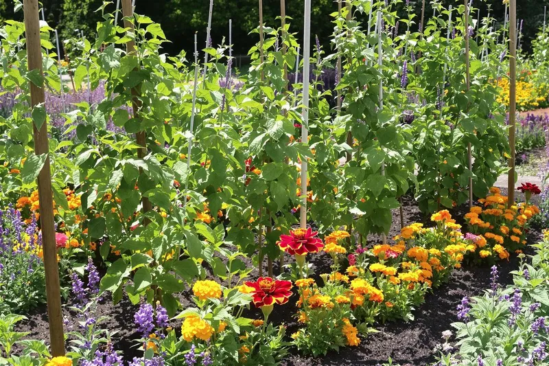 Découvrez la combinaison magique de graines pour un carré potager autonome qui attire les pollinisateurs