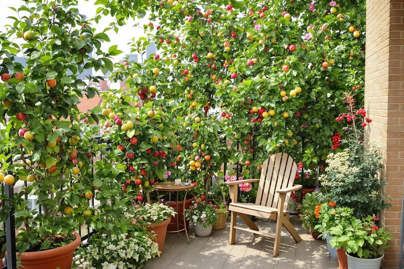 Découvrez les arbres fruitiers parfaits pour votre balcon qui donnent un maximum de fruits et pourtant si peu cultivés