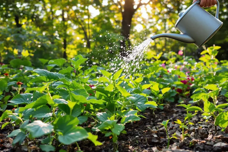Découvrez l'heure magique pour arroser : vos plantes seront transformées en quelques jours !