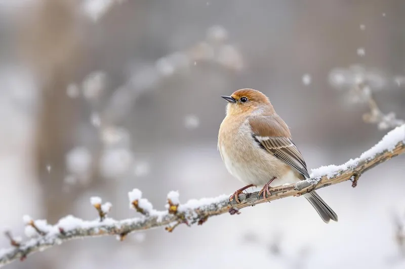 Découvrez pourquoi cet oiseau rayonne en hiver malgré les défis environnementaux