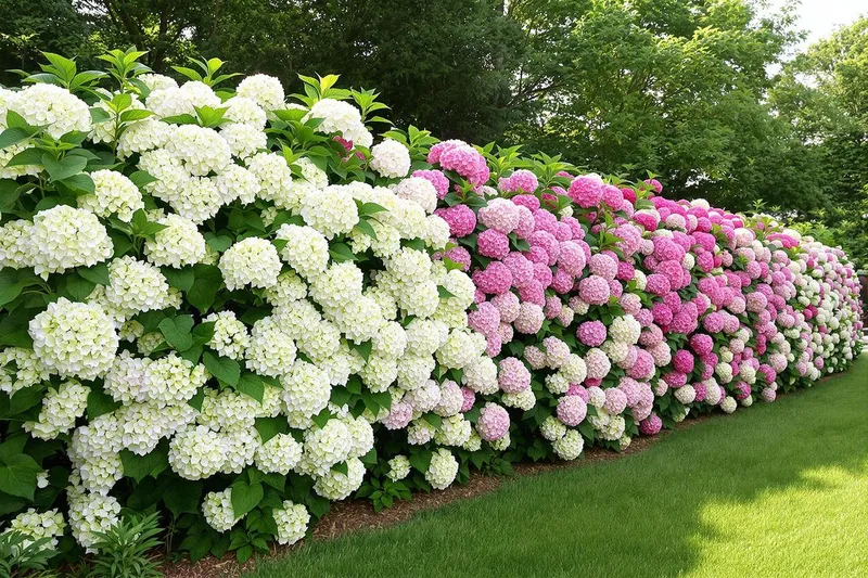 Dites adieu aux thuyas grâce à cette haie fleurie magnifique