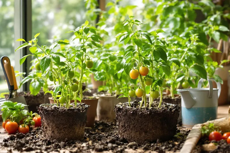 Doublez votre récolte de tomates avec cette astuce imparable pour vos semis intérieurs !