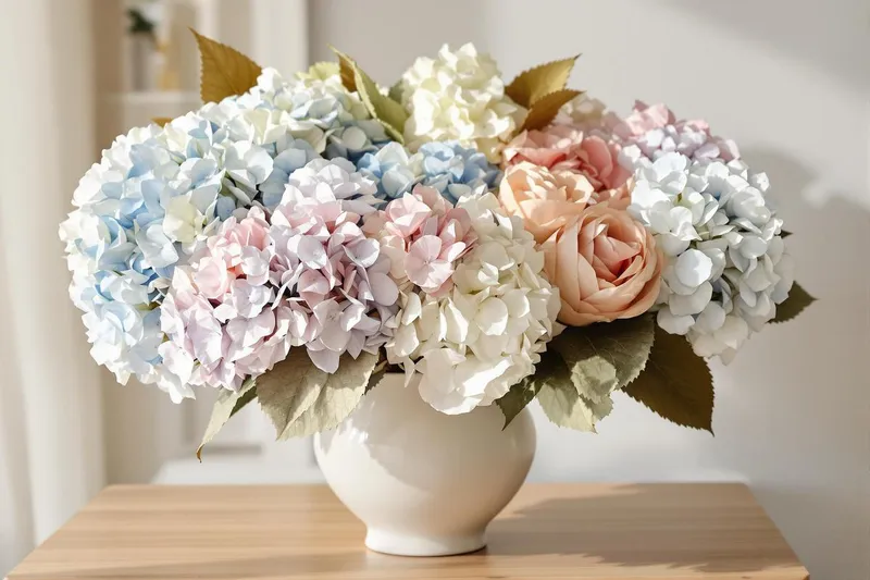 Faire sécher des hortensias sans perdre leur couleur