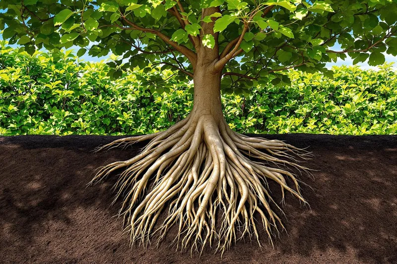 Les racines d'un figuier : ce qu'il faut savoir