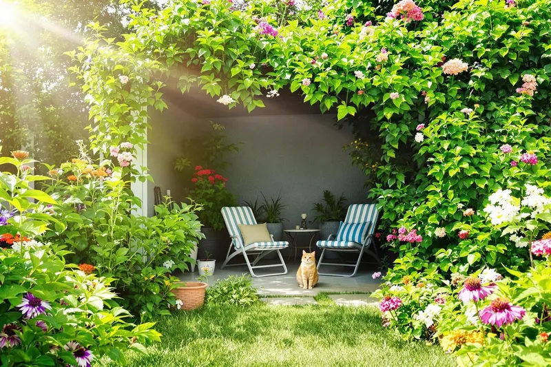 Grosse chaleur : attention à cette zone du jardin qui peut être fatale à votre chat en moins d'une heure