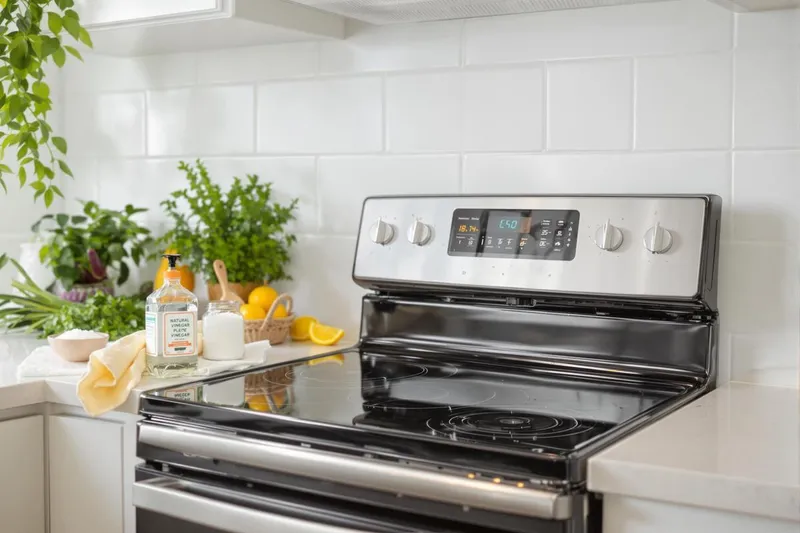 L'astuce écologique pour un four étincelant : découvrez la puissance du duo vinaigre et sel