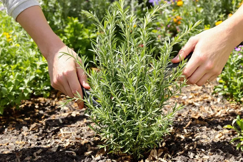 L'astuce printanière des jardiniers pour revitaliser un romarin en détresse