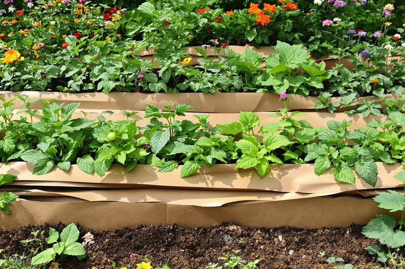 Le secret des jardiniers malins : l'astuce du carton pour un potager sans effort