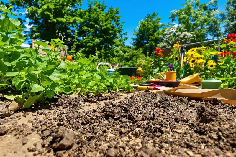 Le secret des jardiniers malins : transformer un simple carton en allié contre les mauvaises herbes cet été