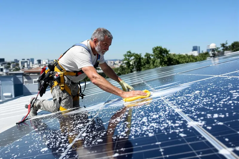 Le secret du nettoyage des panneaux solaires en seulement 30 minutes