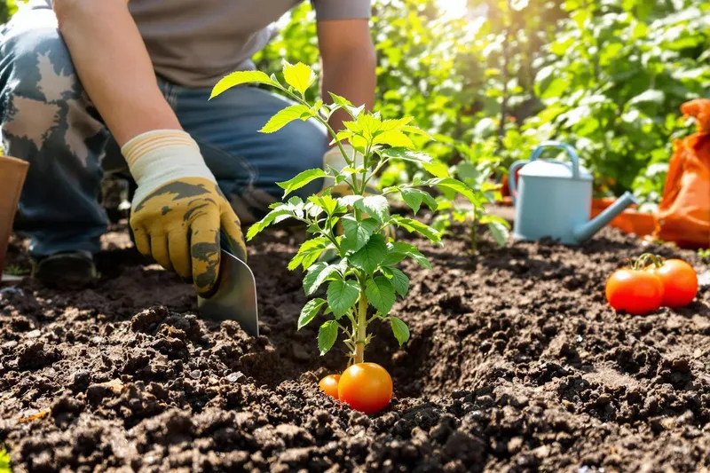 L'erreur cruciale à éviter lors de la plantation pour garantir la croissance de vos tomates