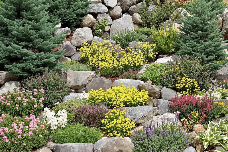 Les 5 plantes indispensables pour créer une rocaille éblouissante toute l'année