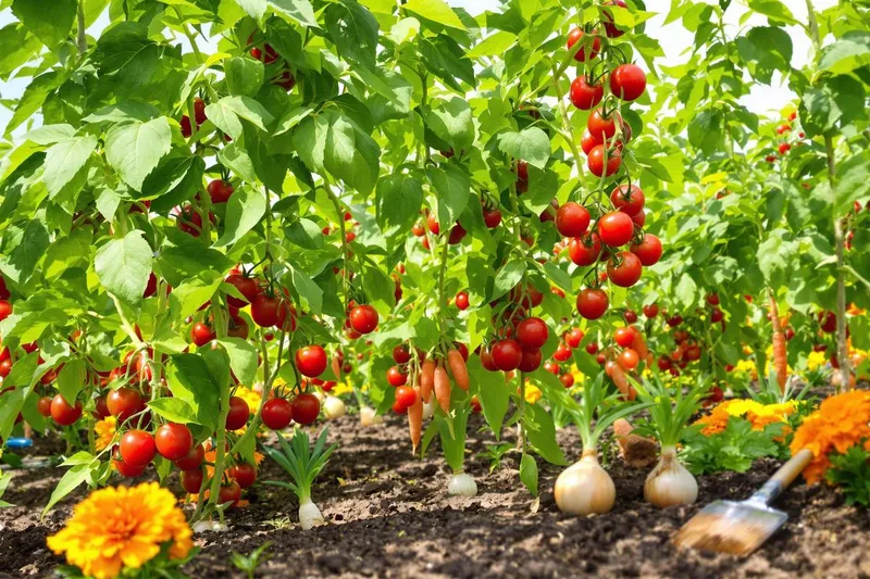 Les 7 compagnons idéaux pour vos tomates au potager