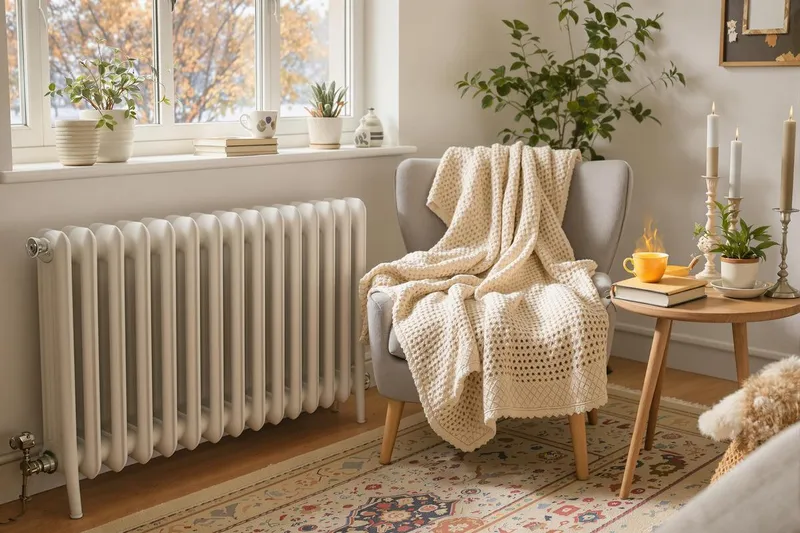 Les secrets de ma grand-mère pour économiser l'électricité grâce au radiateur chaque hiver