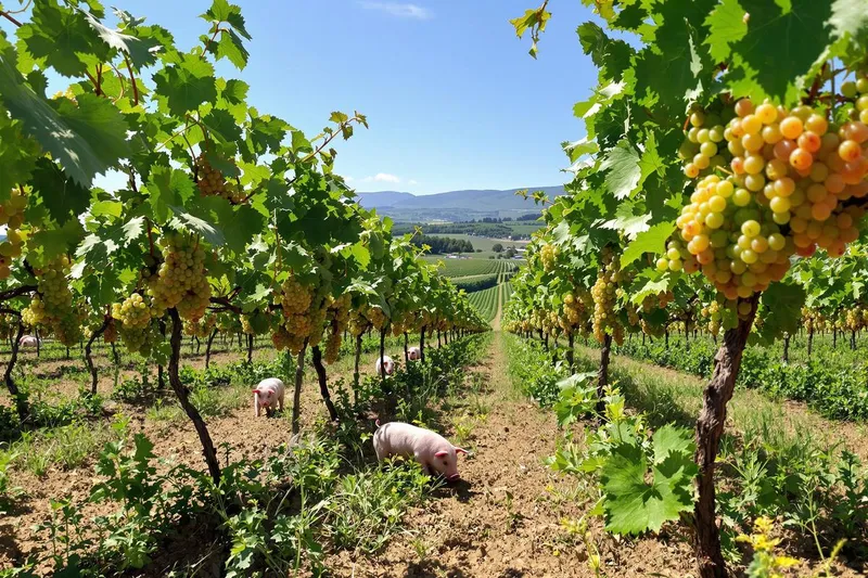 L'innovation agricole en France : Comment un agriculteur a troqué les pesticides pour des cochons ?