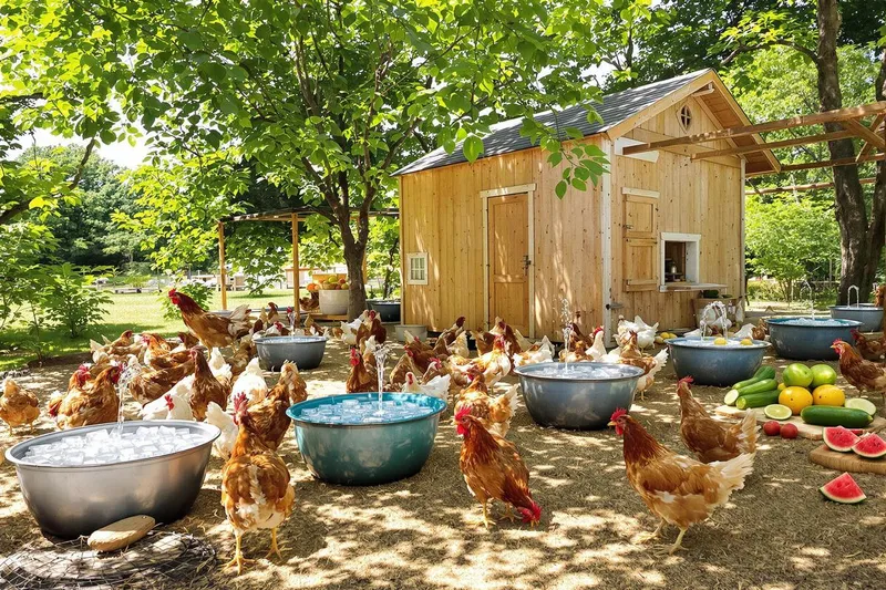 Poules : l'additif indispensable à ajouter dans leur eau avant mi-juillet