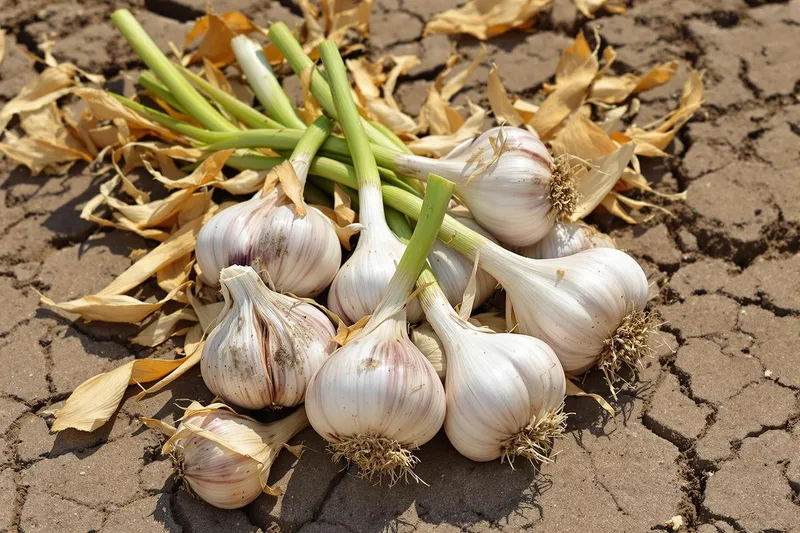 Quand récolter l'ail planté au printemps : guide complet