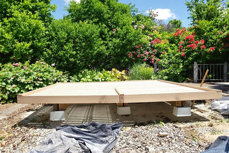 Quels sont les inconvénients d'une terrasse sur plots ?