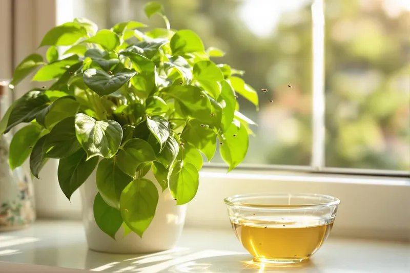 Remède de grand-mère contre les moucherons dans les plantes