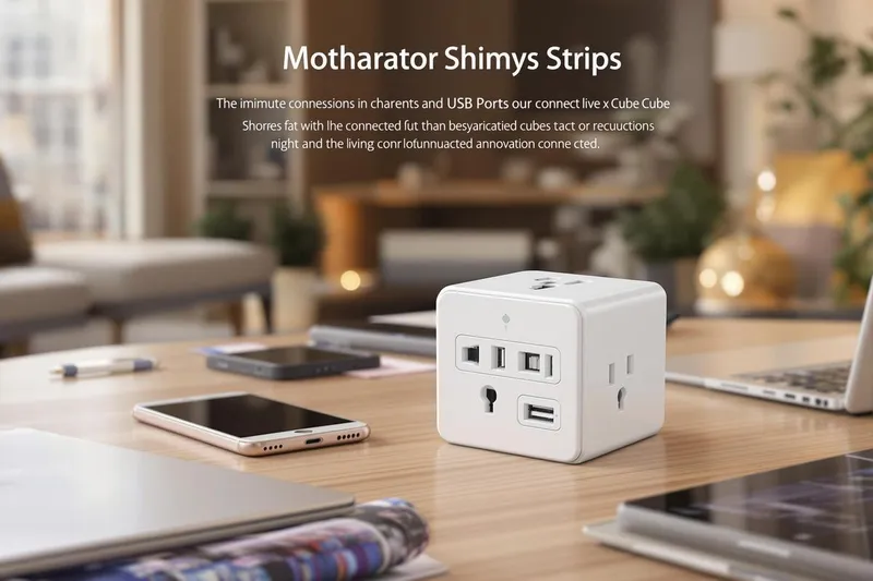 Révolutionnez votre espace connecté avec les cubes multiprises : design et efficacité au rendez-vous