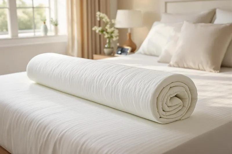 Surmatelas roulé : combien de temps avant utilisation ?