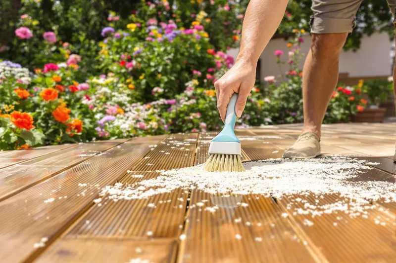 Terrasse rayonnante sans Kärcher : voici la bonne technique à adopter